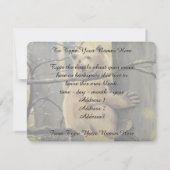 Invitations d'ours Esprit personnalisé Ours Art RS (Dos)