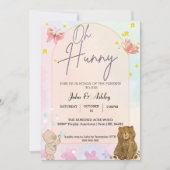 Invitations d'ours mignonnes (Devant)