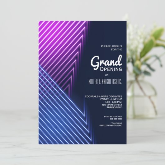 Invitations d'ouverture (Debout devant)