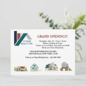 Invitations d'ouverture du bureau Immo (Debout devant)