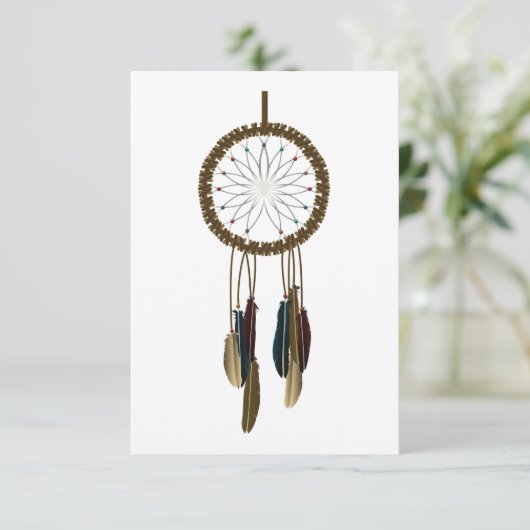 Invitations Dreamcatcher (Debout devant)