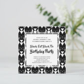 Invitations drôles de fête d'anniversaire de (Debout devant)