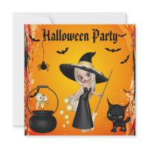 Invitations drôles de partie de Halloween de Brew