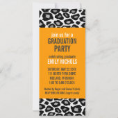 Invitations du 20XX Poster de animal Graduation Pa (Dos)