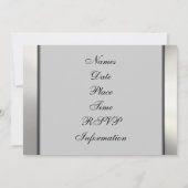 Invitations du 25e anniversaire (Dos)