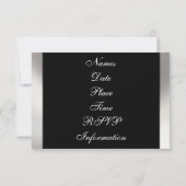 Invitations du 25e anniversaire (Dos)