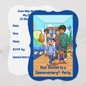 Invitations du 25e anniversaire du cancer (Devant / Derrière)