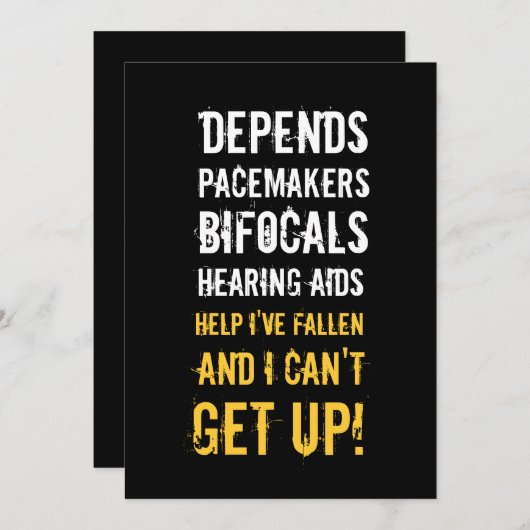 Invitations du 30e anniversaire - Anciens (Devant / Derrière)