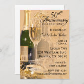 Invitations du 50e anniversaire (Devant / Derrière)