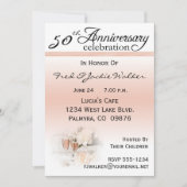 Invitations du 50e anniversaire (Devant)
