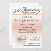 Invitations du 50e anniversaire (Devant / Derrière)