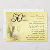 Invitations du 50e anniversaire d'or (Devant)