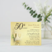 Invitations du 50e anniversaire d'or (Debout devant)
