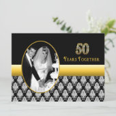 Invitations du 50e anniversaire du Mariage (Debout devant)