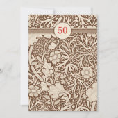 Invitations du 50e anniversaire du mariage (Devant)