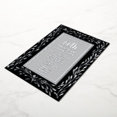 Invitations du 60e anniversaire du Mariage Black G (Rotation)