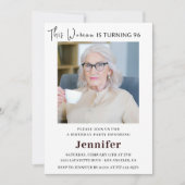 Invitations du 96e anniversaire de la modernité po (Devant)