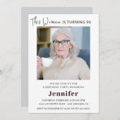 Invitations du 96e anniversaire de la modernité po (Devant / Derrière)