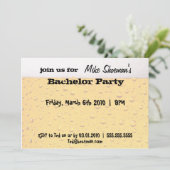 Invitations du Bachelor Bière (Debout devant)