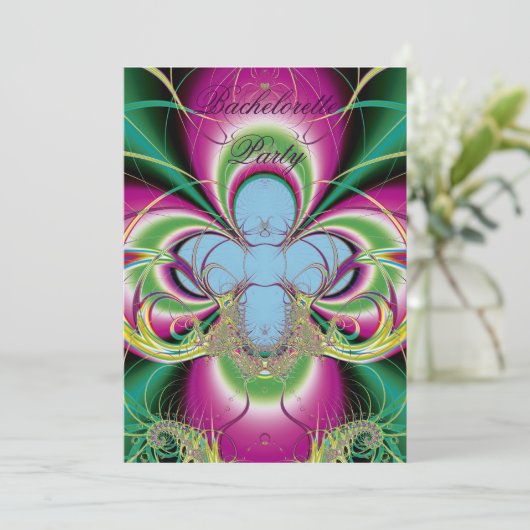 Invitations du Bachelorette Party (Debout devant)