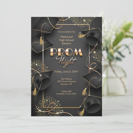 Invitations du bal de fin d'année (Debout devant)