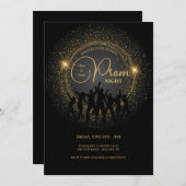 Invitations du bal de fin d'année (Devant / Derrière)