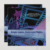 Invitations du bal de Hollywood (Devant / Derrière)