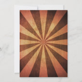 Invitations du barbecue de fin d'études (or) (Dos)