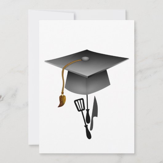 Invitations du BBQ Graduation (Dos)