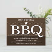 Invitations du BBQ Summer Party (Debout devant)