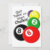 Invitations du Billard (Devant)