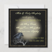 Invitations du Black Crow Gothic Party (Dos)