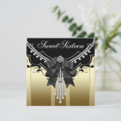 Invitations du Black Gold Sweet sixteen Party (Debout devant)