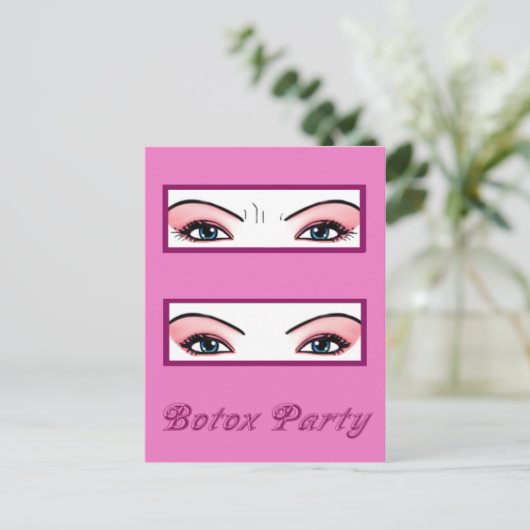 Invitations du Botox Party (Debout devant)