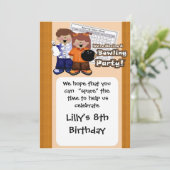 Invitations du Bowling Party (Debout devant)