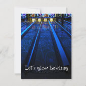 Invitations du Bowling Party (Devant)