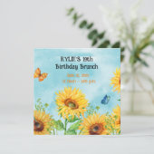 INVITATIONS DU BRUNCH D'ANNIVERSAIRE DU SOUFFRE (Debout devant)