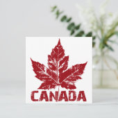 Invitations du Canada Cool personnalisé CAnada RSV (Debout devant)