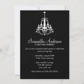 Invitations du Chandelier Bachelorette Party (Devant)