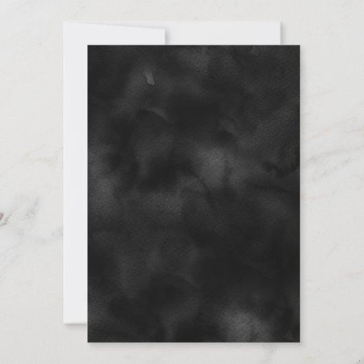 Invitations du Citrouille de sculpture d'Halloween (Dos)