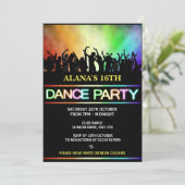 Invitations du Club Dance Party (Debout devant)