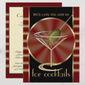 Invitations du cocktail XXL (Devant / Derrière)