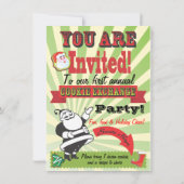 Invitations du Cookie Exchange Party (Dos)