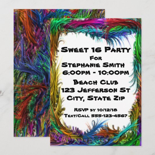 Invitations du cool (Devant / Derrière)