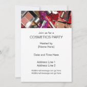 Invitations du Cosmetics Party (Devant)