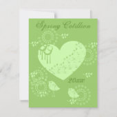 Invitations du cotillion de printemps (Devant)