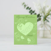 Invitations du cotillion de printemps (Debout devant)