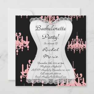 Invitations du créateur de la Bachelorette CUTE