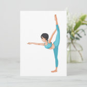 Invitations du danseur étirant (Debout devant)