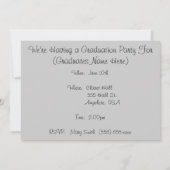 Invitations du Dental Hygienist Graduation Party 2 (Dos)